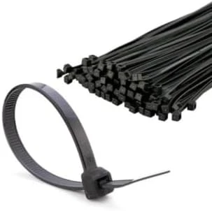 Plastik Kablo Kelepçesi, Siyah, 100 Adet, Bağlama Seti (4.8 X 300 Mm) ürün görseli 1