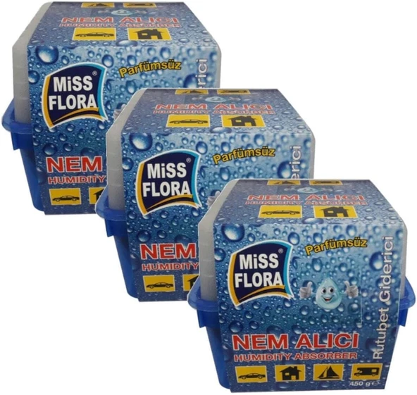 Miss Flora Nem Alıcı 450 G 3' Lü Paket ürün görseli 1