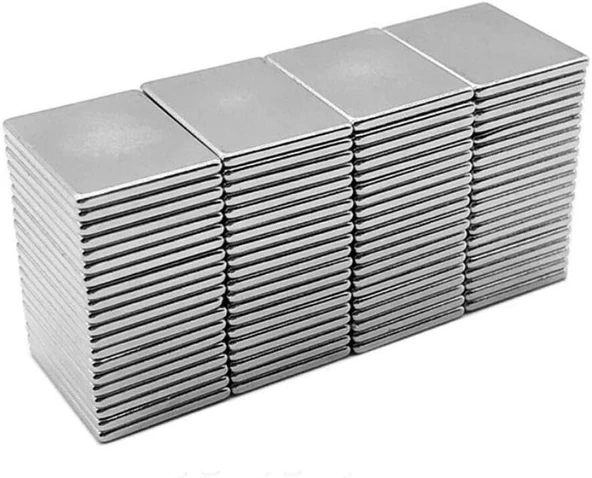 15X10X1 Mm Neodyum Mıknatıs (10 Adet) ürün görseli 1