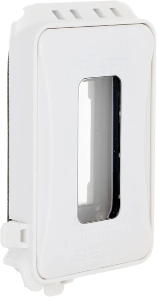 Taymac Ml500W Tek Takım Yatay/Dikey Montaj Hava Koşullarına Dayanıklı Genişletilebilir Düşük Profil Kullanımdayken Ekstra Görev, 15A, Beyaz ürün görseli 1