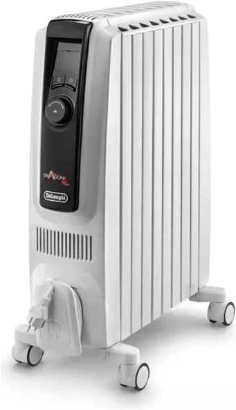 De'Longhi Dragon 4 2000W 8 Dilimli Yağlı Isıtıcı Radyatör Beyaz ürün görseli 1