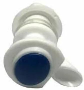 Plastik Termos Musluğu, Basmalı Sistem, Beyaz ürün görseli 1