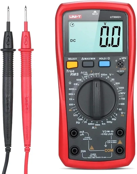 Uni-T Ut 890D+ Multimetre ürün görseli 1