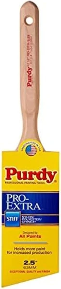 Purdy 144152725 Pro-Extra Glide Açılı Boya Fırçası, 6.4Cm, Tynex Chinex Orel Karışımı ürün görseli 1