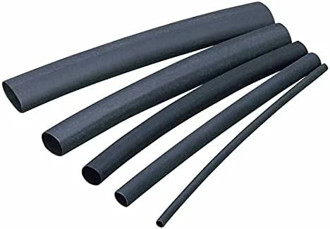 13Mm Isı Ile Daralan Makaron 2 Metre Siyah Kablo Demeti Elektrik Tesisat İzolasyon 2:1 Daralma Oranı ürün görseli 1