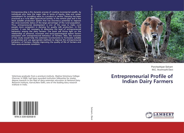 Entrepreneurial Profile Of Indian Dairy Farmers ürün görseli 1