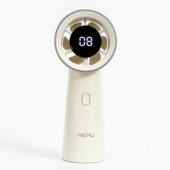 Hp-F17 El Tipi Usb Şarjlı Püskürtmeli Mini Fan Turbo Yüksek Hızlı Fan ürün görseli 1