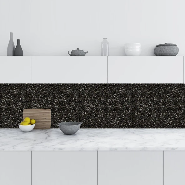 Mutfak Tezgah Arası Folyo Fayans Kaplama Folyosu Granit Desen 60X200 Cm ürün görseli 1