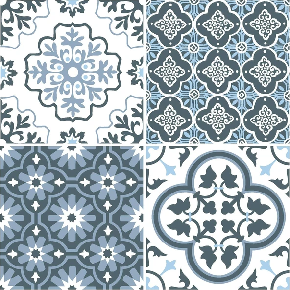 Floorpops Wallpops Fp2951 Leyton Peel & Stick Floor Tiles Yer Karosu, ürün görseli 1
