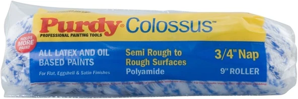 Purdy 144630094 Colussus Silindir Kapağı, 9" X 3/4" Şekerleme ürün görseli 1