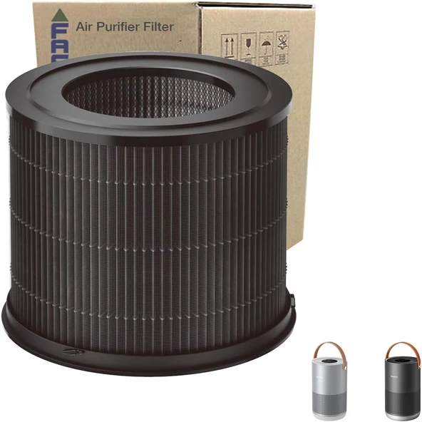 Faf Fresh Air Filter True Cam Smoke Stop Hepa 14 Filtre, Smartmi P1 - P2 Hava Temizleyici Filtre Si Ile Uyumlu Filtre ürün görseli 1
