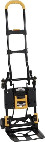 Cosco 12225Ygb1E 2'Si 1 Arada Katlanır El Arabası, 300 Lb. Kapasite, Uzatılabilir Saplı Çok Pozisyonlu, Sarı ürün görseli 1