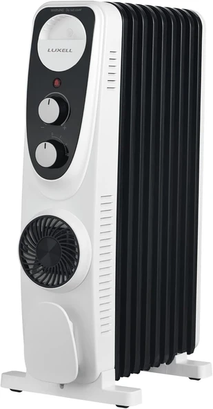 Luxell Lux09-Fp-Bw 9 Dilim 2400 Watt Turbo Fanlı Yağlı Radyatör ürün görseli 1