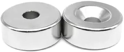 Ø15X10/5,5X5Mm Havşa Delikli Neodyum Mıknatıs, Çap 15 Mm, Kalınlık 5 Mm (4 Adet) ürün görseli 1