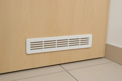 Havalandırma Izgarası, Kapı, Dolap İçin Dekoratif Havalandırma Kapağı, Beyaz Menfez ürün görseli 1