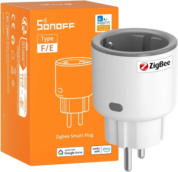 Sonoff S60 Zigbee Akıllı Priz | S60Zb ürün görseli 1
