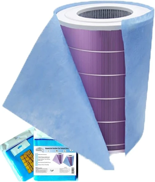 Hava Temizleyici Toz Tutucu Filtre Mi Air Purifier 4 10 Adet Mavi, 2020121 ürün görseli 1