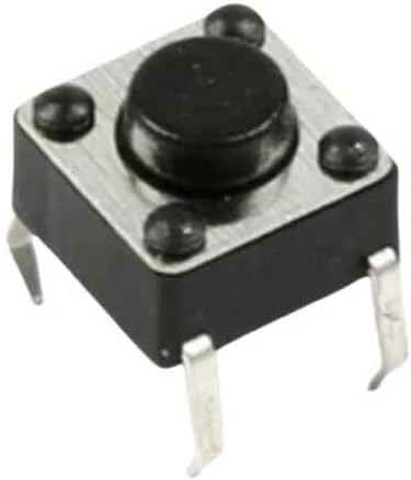 Sanec 4 Pin Push Button - 6X6X5 Mm ürün görseli 1