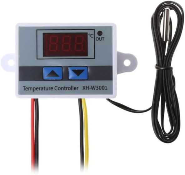 Sanec Xh-W3001 12V Dc Dijital Termostat Akvaryum Kuluçka ürün görseli 1