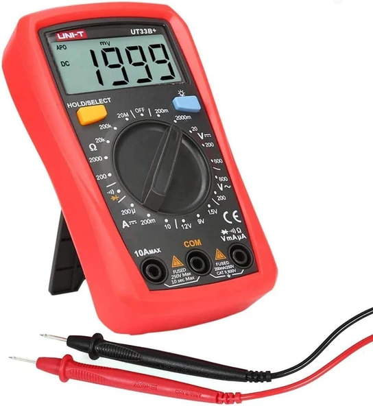 Uni-T Ut 33B+ Di̇ji̇tal Multi̇metre ürün görseli 1