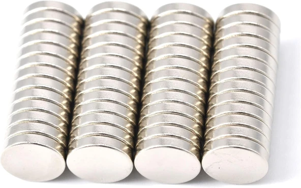 Magenesis Neodimyum Mıknatıs Disk10X2 Mm 52 Adet Mini Mıknatıs Son Derece Güçlü, Yaklaşık 2 Kg Yapışma Gücü ürün görseli 1