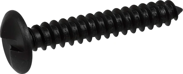 The Hillman Group 230371 Kafes Başlı Tek Yönlü Lag Vidası, 13,7 Cm X 2 Inç, 50'Li Paket, Siyah ürün görseli 1