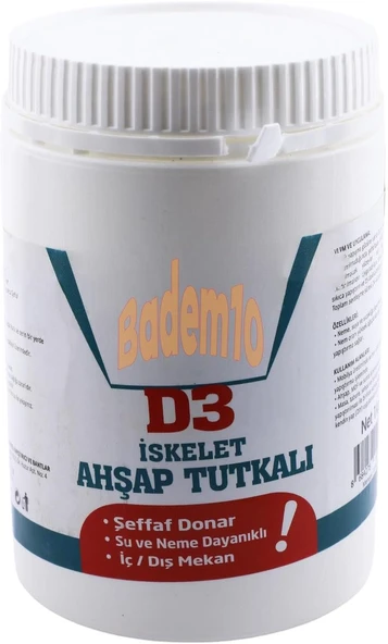 Hazır Ahşap Tutkalı 1 Kg Şeffaf D3 Mobilya Mdf Sunta Kumaş Kağıt Diy Uygulamalarında Yapıştırıcı ürün görseli 1
