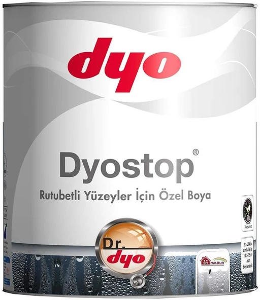 Dyostop Rutubet Nem Boyası 2,5 Litre Ücretsiz ürün görseli 1