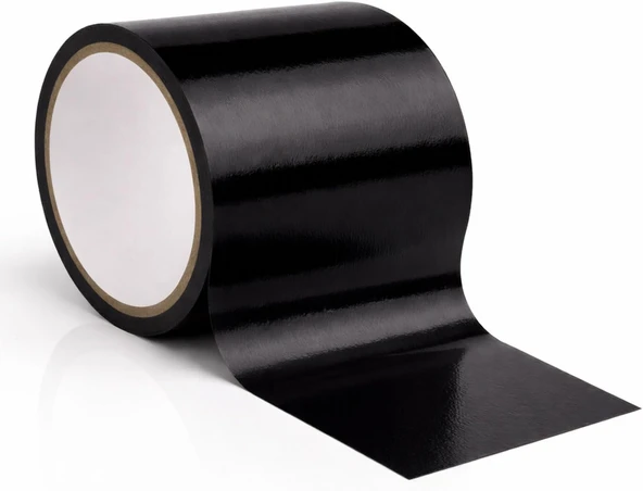 Siyah Tamir Bandı 100 Mm X 10 Mt Yüksek Dayanımlı Su Geçirmez Güçlü Yapışkan Çok Amaçlı Onarım Bandı ürün görseli 1