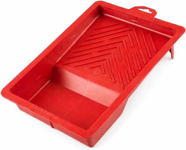 Mini Rulo Boyama Kabı Pratik Kullanım Ergonomik Tasarım Dayanıklı Plastik Boya Haznesi Seti ürün görseli 1