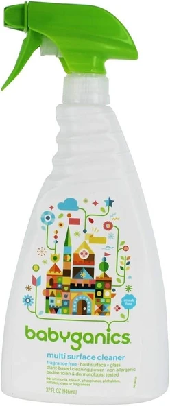 Babyganics Kokusuz Çoklu Yüzey Temizleyici 946Ml ürün görseli 1