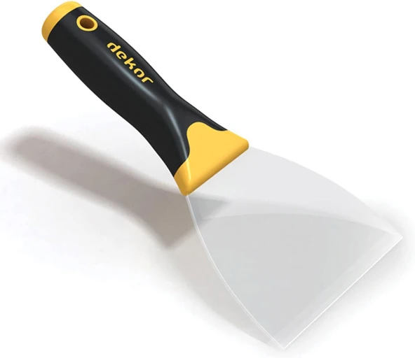 Dekor Şeffaf Ispatula Spatula Kesme Tamir Spatulası 10 Cm ürün görseli 1