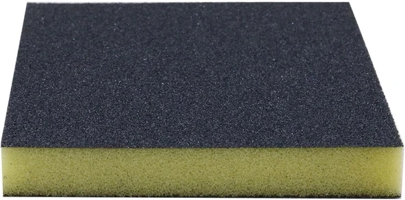 Yassı Sünger Zımpara 9.5 X 12.5 Cm Takoz Blok Flex Taşlama Ahşap El Zımparası 180 Kum 1 Adet ürün görseli 1