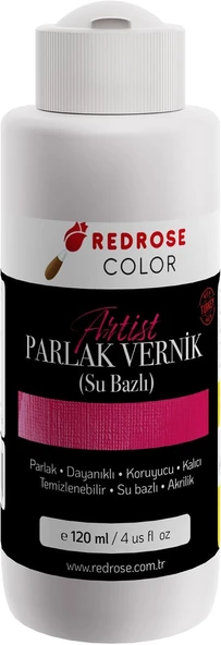 Akrilik Su Bazlı Parlak Vernik 120Ml ürün görseli 1