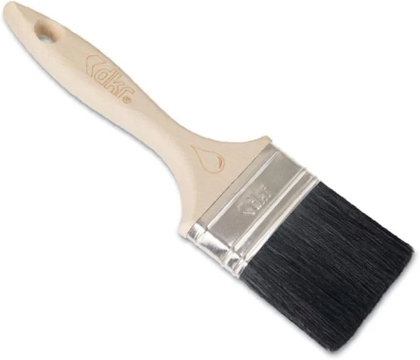 Dekor 10.16 Cm Platinum Serisi Yağlı Boya Fırçası Ahşap Saplı 4" (Kod:780) ürün görseli 1