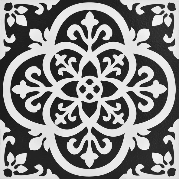 Floorpops Fp2475 Gotik Peel & Stick Yer Karosu, Siyah ürün görseli 1