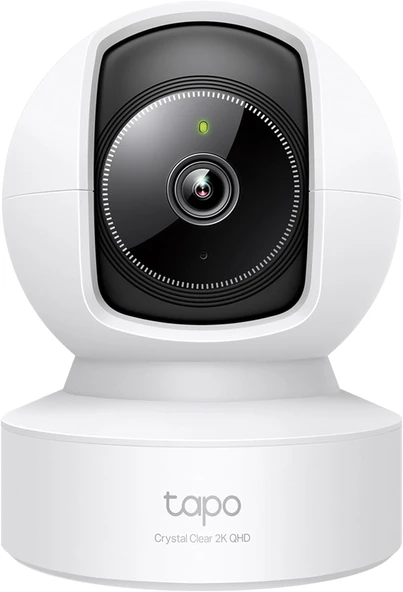 Tapo C222, 2K 4Mp, Yapay Zeka Desteği, Hareket Takibi, 360°, 9M Gece Görüşü, Çift Yönlü Sesli İletişim, Bulut/Yerel Depolama, Bebek Ağlaması Tespiti,İç Mekan Wi-Fi/Ethernet Güvenlik Kamerası ürün görseli 1