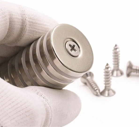Neodyum Mıknatıs Havşa Delikli 25 X 10-5,5 X 5 Mm (4 Adet) ürün görseli 1