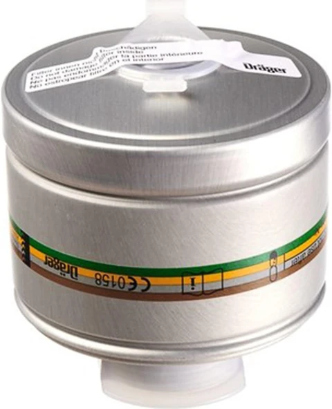 Solunum Koruma Buhar Asit Kükürt Amonyak Solvent Drager Maskesi Filitresi Rd40 ürün görseli 1