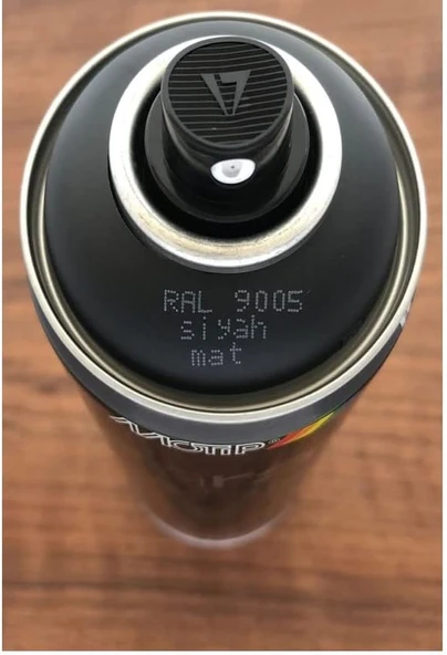 Carat Mat Siyah Sprey Jant Boyası 400 Ml. Ral 9005 ürün görseli 1