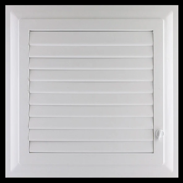 Plastik Menfez 35X35 Cm Banyo / Wc Havalandırma Menfezi Panjur ürün görseli 1