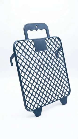 Plastik Boya Izgarası 25X30 Cm, Kova Tipi Boya Rulosu Süzme Izgarası, Saplı Askılı Pratik Boya Aksesuarı, Duvar Mobilya Boyama Ekipmanı ürün görseli 1