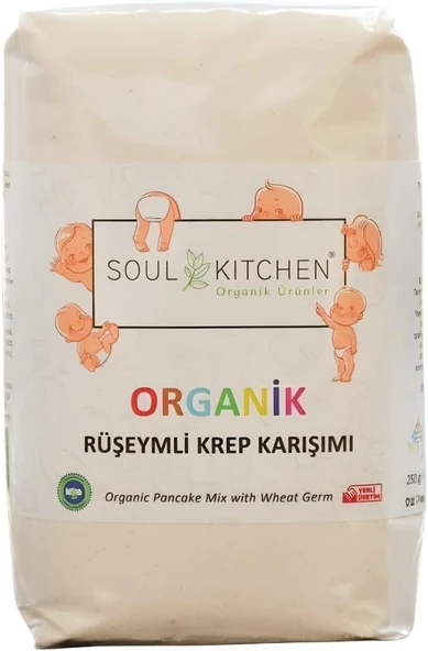 Soul Organi̇k Rüşeymli̇ Krep Karişimi 250Gr ürün görseli 1