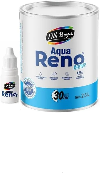 Filli Boya Aqua Reno Banyo Beyaz 2.5 Lt ürün görseli 1