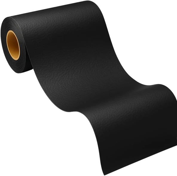 Beylini Deri Tamir Kiti Kendinden Yapışkanlı Dayanıklı Uzun Ömürlü Su Geçirmez Onarım Kiti (Siyah, 50X120) ürün görseli 1