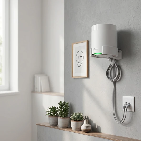 Tp-Link Deco X10 X20 X50 X55 X60 Uyumlu Duvar Askı Aparatı - Şık Yer Kaplamayan Tasarım ürün görseli 1