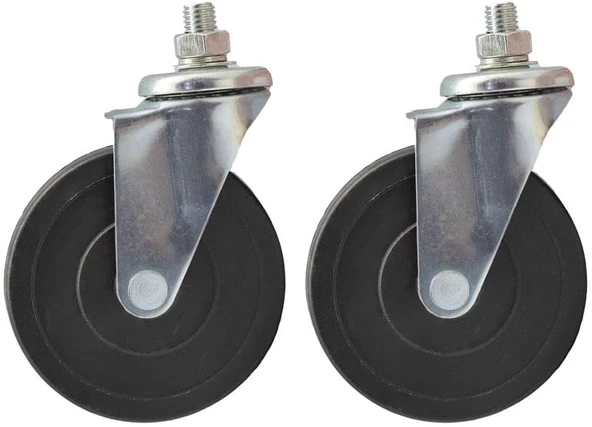 Pa616 Mt519-Mt520 Taşıma Arabası İçin Küçük Pu Hareketli Yedek Teker (1 Çift) ürün görseli 1