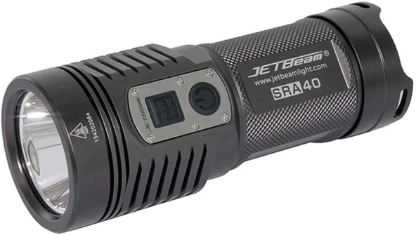 Jetbeam Free And-Sra40 Led Fener, Siyah ürün görseli 1