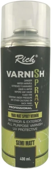 002 Sprey Vernik Yarı Mat 400Cc ürün görseli 1