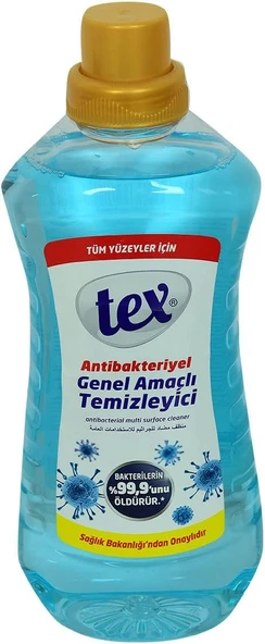 Tex Antibakteriyel Genel Amaçlı Temizleyici Tüm Yüzeyler İçin 1.5 Lt ürün görseli 1